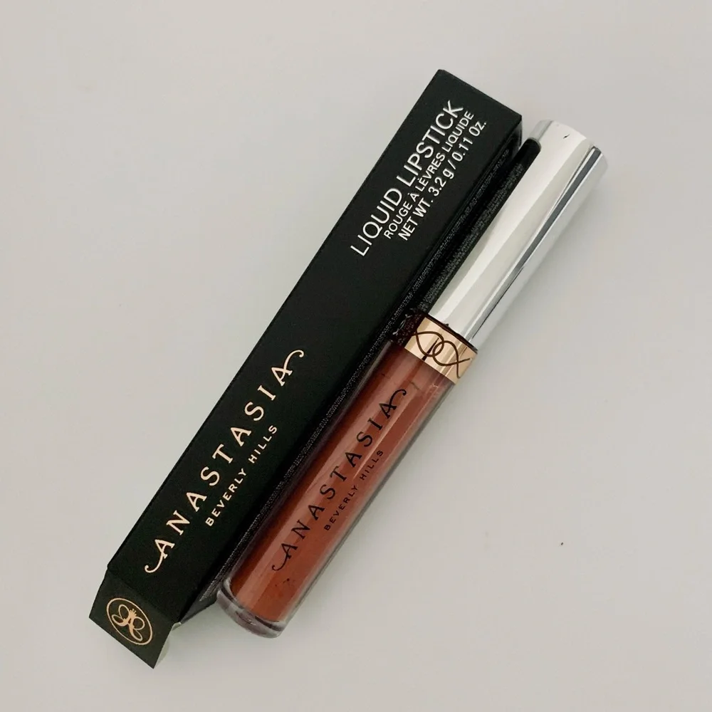 Anastasia Beverly Hills Smudge-Proof Matte Liquid Lipstick Ashton Full Size NWT - Picture 9 of 12